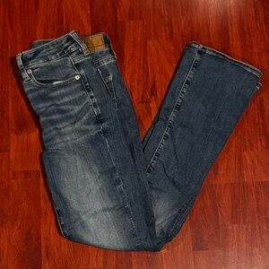 American Eagle High-Rise Skinny Kick Jeans